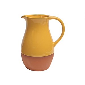 Dexam Sintra Glazed Terracotta Jug - Ochre