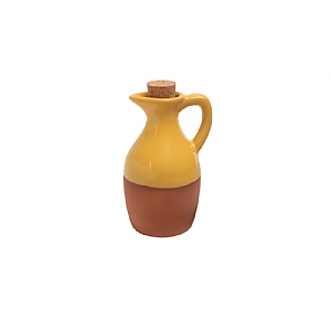 Dexam Sintra Glazed Terracotta Oil Drizzler - Ochre