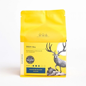Darkwoods Coffee Deer Hill Ground Coffee for Filter or Cafetiere (250g)