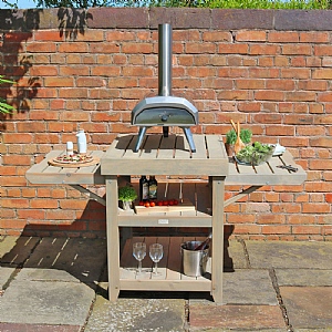 Zest Garden Pizza Oven Table