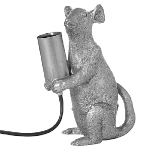 Marvin The Mouse Silver Table Lamp