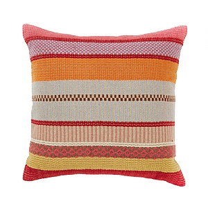 Weaver Green Darjeeling Cushion Rainbow 45x45cm