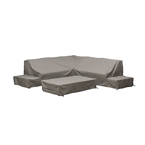 Bramblecrest Vienna Square Modular Sofa & Rectangular Coffee Table Set Covers