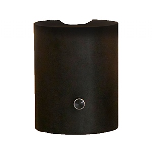 Steepletone Wireless Black Wood Screw Down Style Table Lamp Base