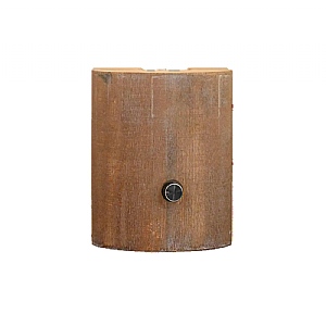 Steepletone Wireless Distressed Wood Screw Down Style Table Lamp Base