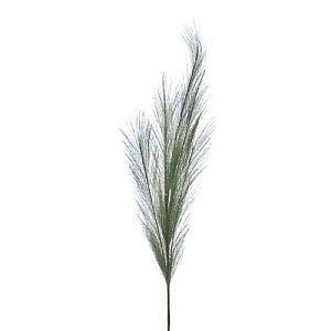 Festive Sage Green Pampas Grass Stem 80cm