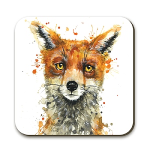 Katherine Williams Splatter 'Fox' Coaster