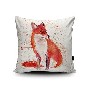 Katherine Williams Splatter 'Fox' Cushion