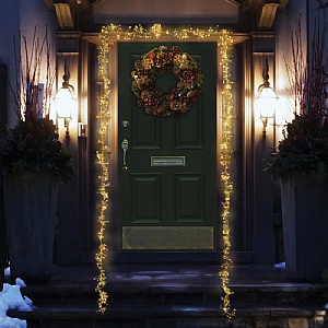 Three Kings Warm White 880 LED Door Lights