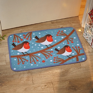 Three Kings Season's Tweetings Door Mat (40 x 60cm)