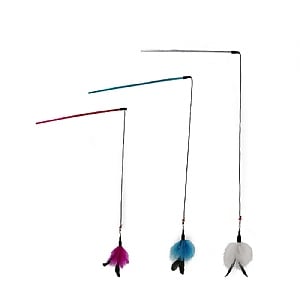 Ancol Feather Bell Cat Dangler