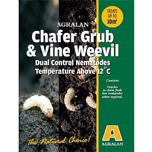 Agralan Chafer Grub & Vine Weevil Dual Control Nematodes 12°+ Voucher