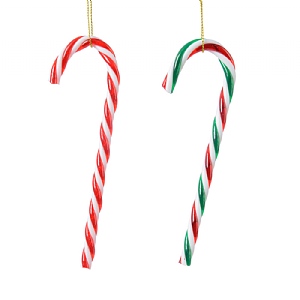 Decoris Candy Cane Decoration 12.5cm - Pack of 6