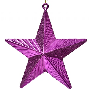 Decoris Violet Star 9cm