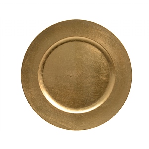 Decoris Gold Plate 33cm