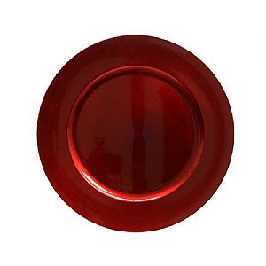 Decoris Red Plate 33cm