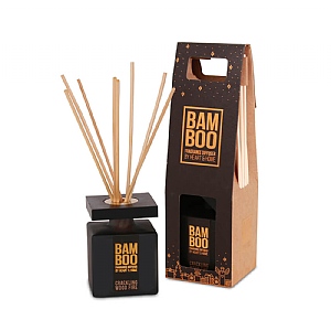 History & Heraldry Bamboo Reed Diffuser - Crackling Wood Fire