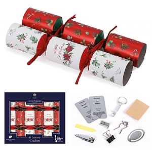 Tom Smith Box of 6 8" Traditional Luxury Tree Crackers (FSC)
