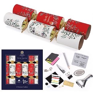 Tom Smith Box of 6 14" Traditional Premium Crackers (FSC)