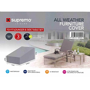 Supremo Lounger & Side Table Furniture Cover