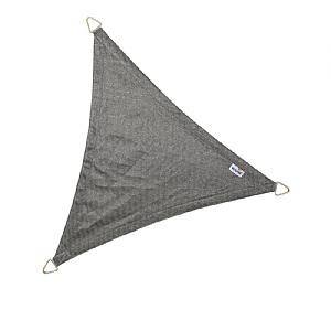 Pacific Lifestyle 3.6m Triangle Shade Sail Grey