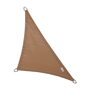 Pacific Lifestyle 4m 90 Degree Triangle Shade Sail Sand