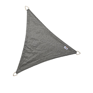 4m Triangle Waterproof Shade Sail Grey