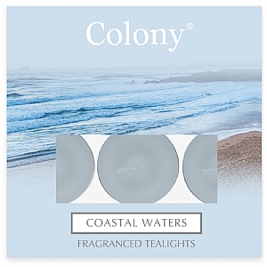 Wax Lyrical Colony Pack of 9 Tealights Coastal Waters