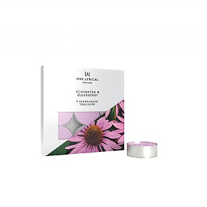 Wax Lyrical Box of 9 Tealights Echinacea & Elderberry