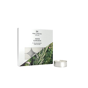 Wax Lyrical Box of 9 Tealights Herb Garden