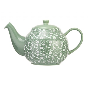Siip Ditsy Floral 6 Cup Teapot - Green