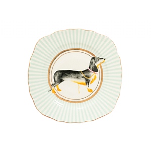 Yvonne Ellen Doggie Cake Plate 16cm