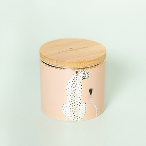 Yvonne Ellen Cheetah Storage Jar- Small