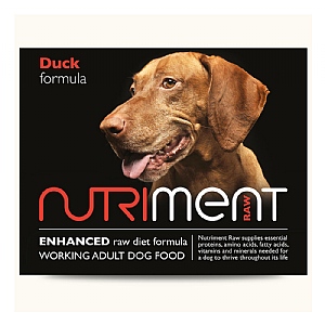 Nutriment Raw Duck Formula Frozen Dog Food 500g