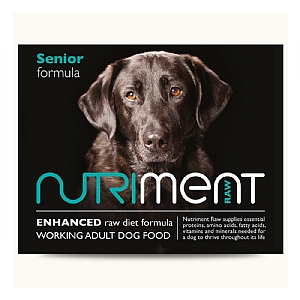 Nutriment Raw Formula Frozen Dog Food - Senior (500g)