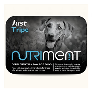 Nutriment Raw Just Tripe Frozen Dog Food - Adult (500g)