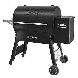Traeger Ironwood 885 Wood Pellet BBQ Grill + Free Cover and Front Shelf