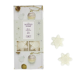 Ashleigh & Burwood 'The Scented Home' White Christmas Snowflake Wax Melts