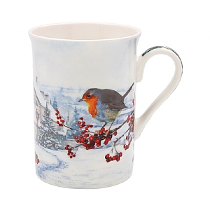 Christmas Robins Mug