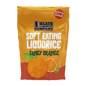 Black Liquorice Company Soft Liquorice Orange Pouch (165g)