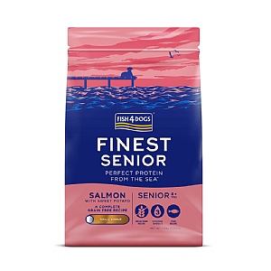 Fish4Dogs Finest Salmon with Sweet Potato Small Kibble Dry Dog Food - Senior (1.5kg)