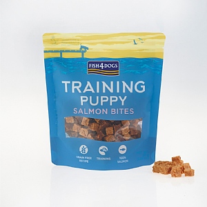 Fish4Dogs Training Puppy Salmon Bites 80g x 8