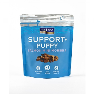 Fish4Dogs Support+ Puppy Joint Health Salmon Morsels 150g
