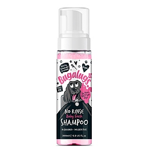 Bugalugs Baby Fresh No Rinse Dog Shampoo 200ml