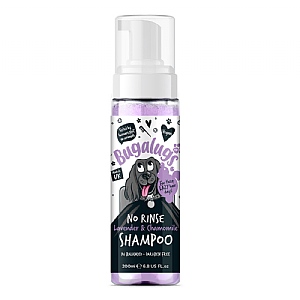 Bugalugs Lavender & Chamomile No Rinse Dog Shampoo 200ml