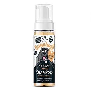 Bugalugs Coconut & Lime Oatmeal No Rinse Dog Shampoo 200ml