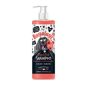 Bugalugs Flea & Tick Dog Shampoo 500ml