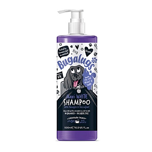 Bugalugs Maxi Whitening Dog Shampoo 500ml