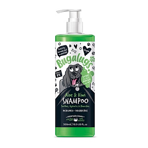 Bugalugs Aloe & Kiwi Dog Shampoo Soothing 500ml