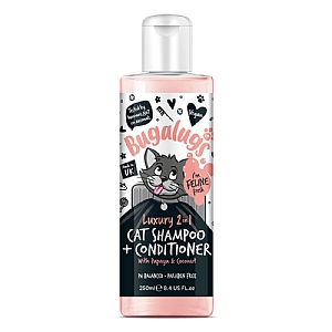 Bugalugs Luxury 2in1 Cat Shampoo & Conditioner 250ml